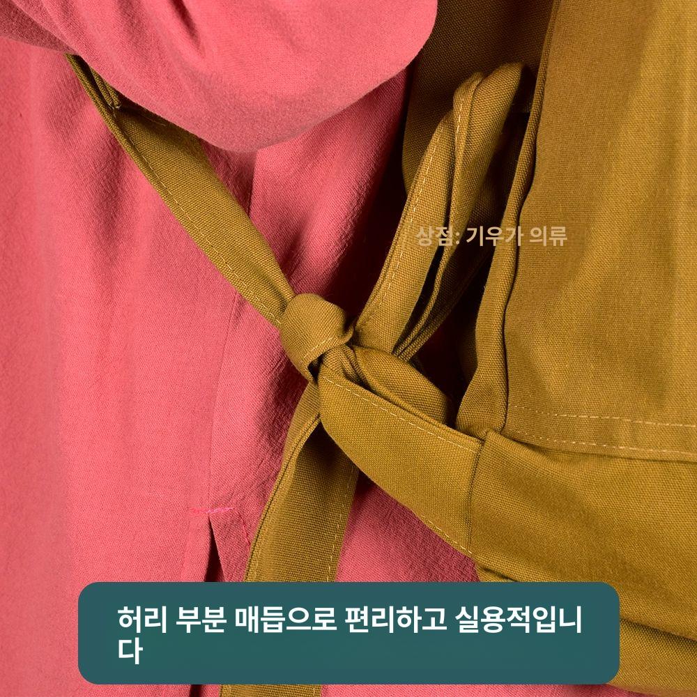 승려 스님 가방 불교 바랑 백팩 봇짐주머니 카키 뉴 엑스트라 라지 양쪽포켓포함 A - 상세 이미지 5
