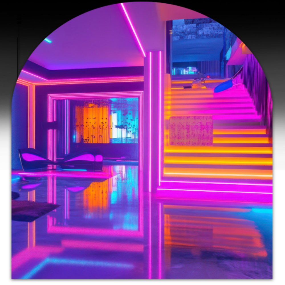 LED 24V 리모컨 디밍 RGB 줄네온 줄조명 간접 조명 등