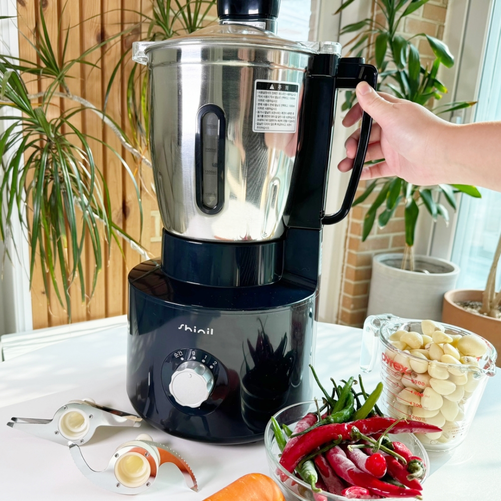 신일 대형 믹서기 후드 믹서분쇄기 대용량 믹서기 국산