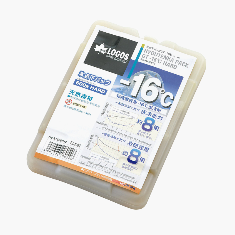 로고스 빙점하 아이스팩 GT 600g 캠핑 휴대용 보냉 빙점팩