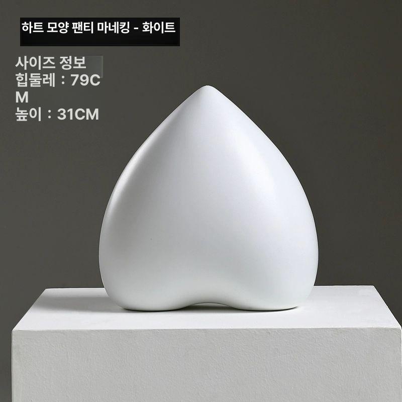 여성 속옷 마네킹 상반신 피팅 란제리 디스플레이 화이트플랫 숄더 브라+골드 디스크 공식 표준 - 상세 이미지 2