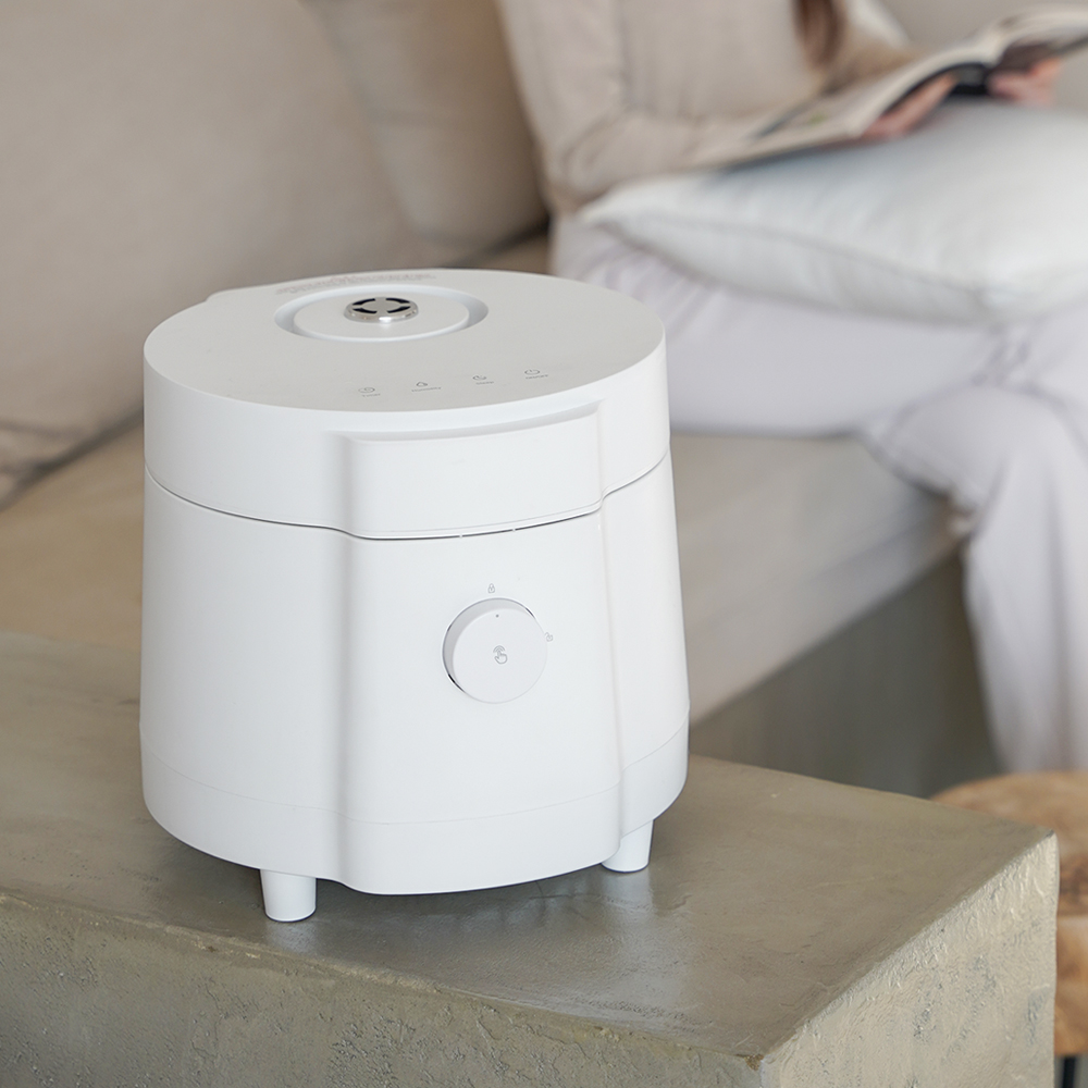 스미스앤존스 5L 대용량 스텐 가열식 올스텐 신생아 아기 가습기 화이트