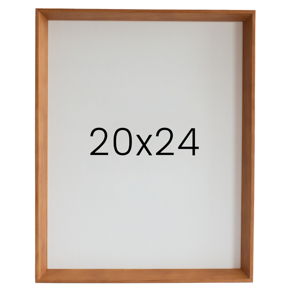 5mm트윈 원목액자 웨딩액자 그림 포스터 프레임 인테리어 20x24 508x609mm, 연밤 - 메인 이미지