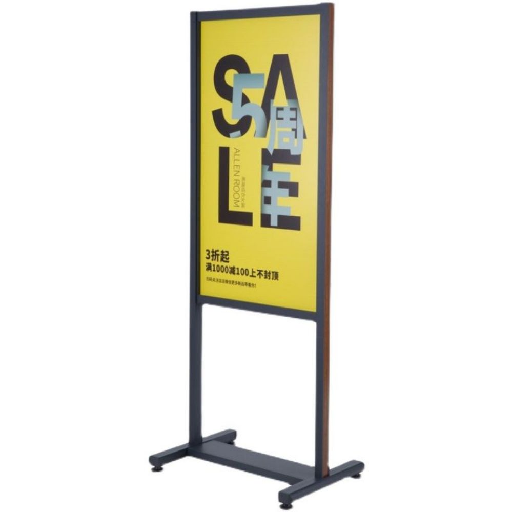 LED 메뉴판 카페 대형 입구 라이트패널 식당 입간판 스탠드 ML-1 (S) T-스탠드 - 상품 이미지