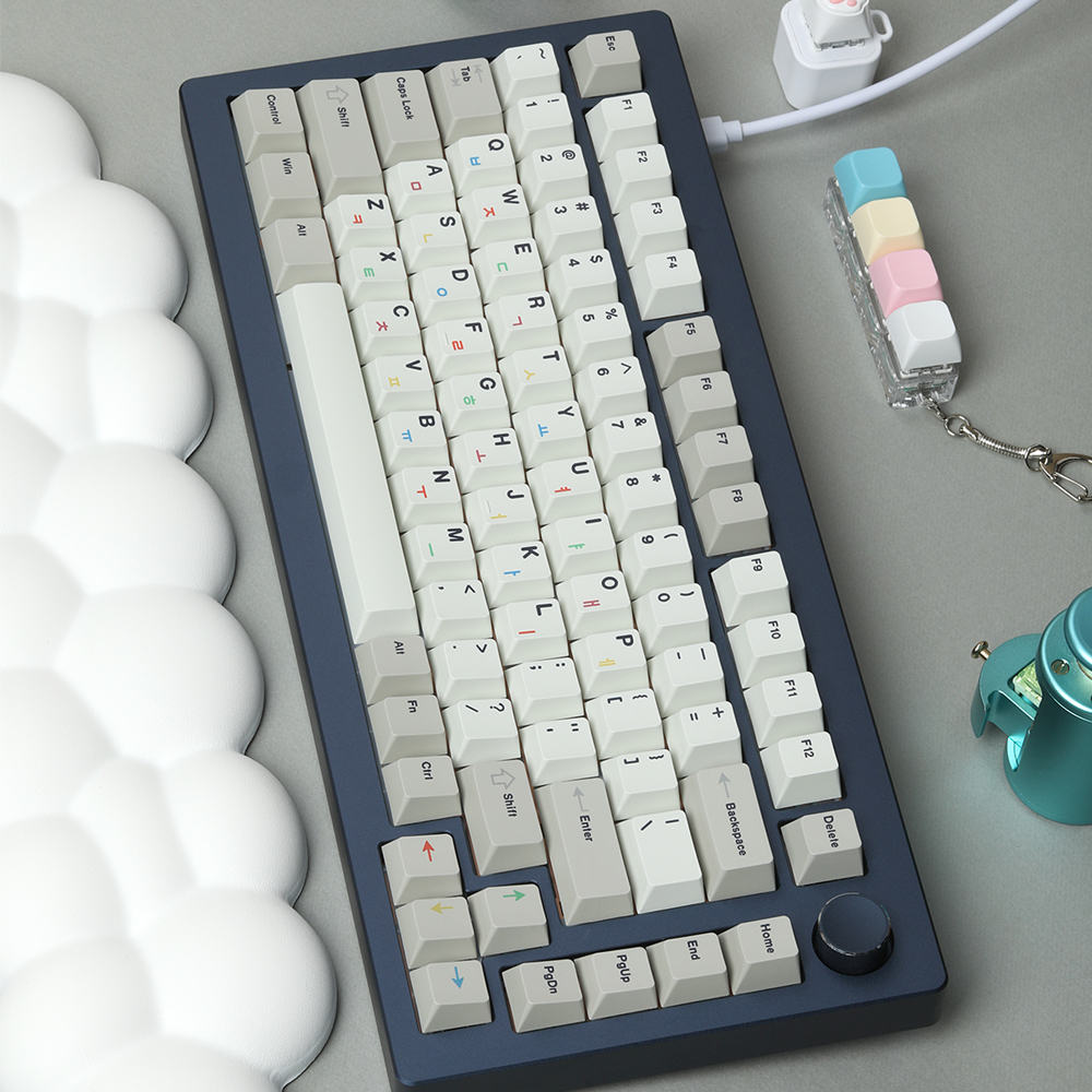 Soulcat PBT 한글 키캡 기계식키보드 체리 염료승화 클래식 스프링클 - 상세 이미지 4