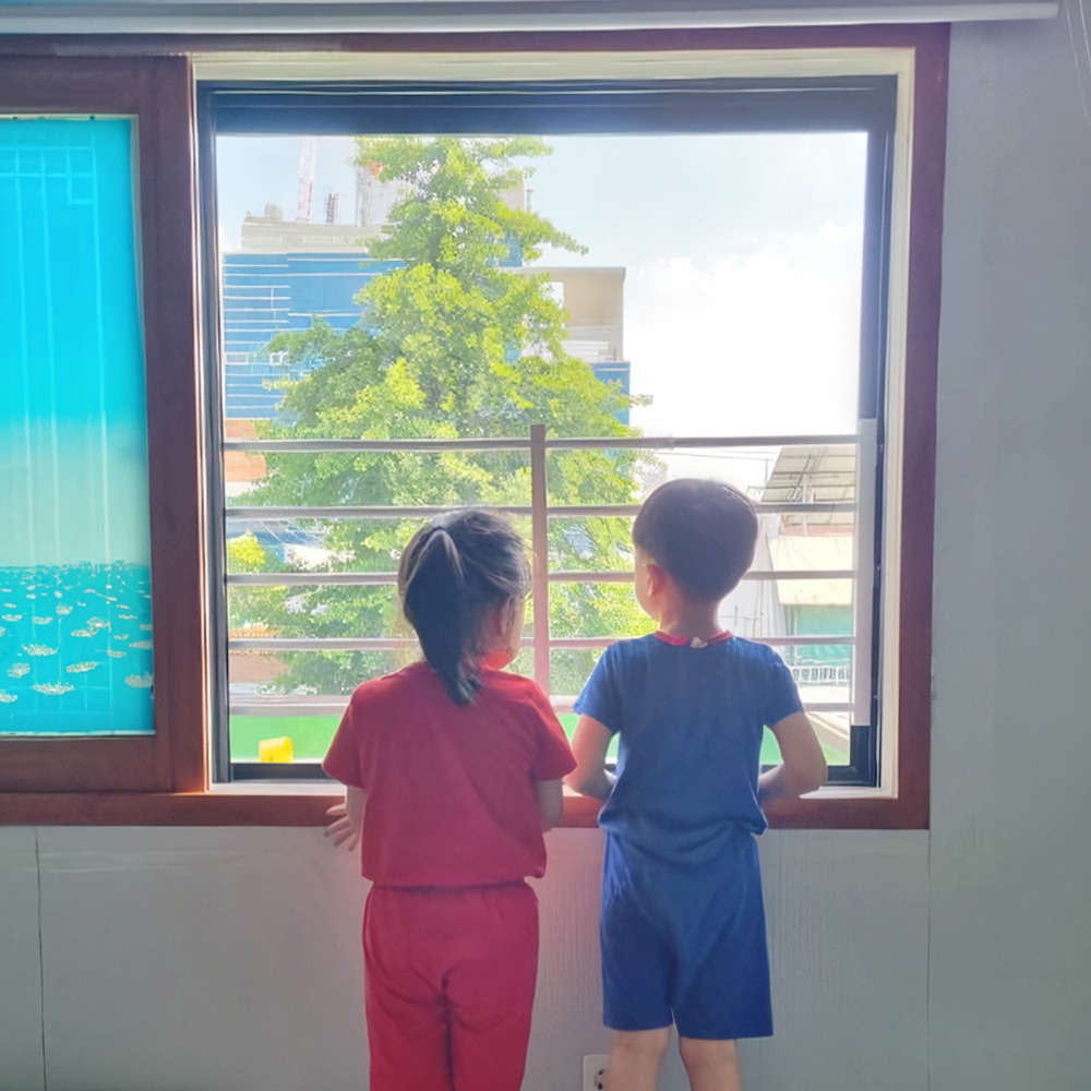 창문 안전바 슬라이딩방범창 추락방지 알루미늄 방범창 자가설치 어린이집 요양원 유치원 - 상세 이미지 5