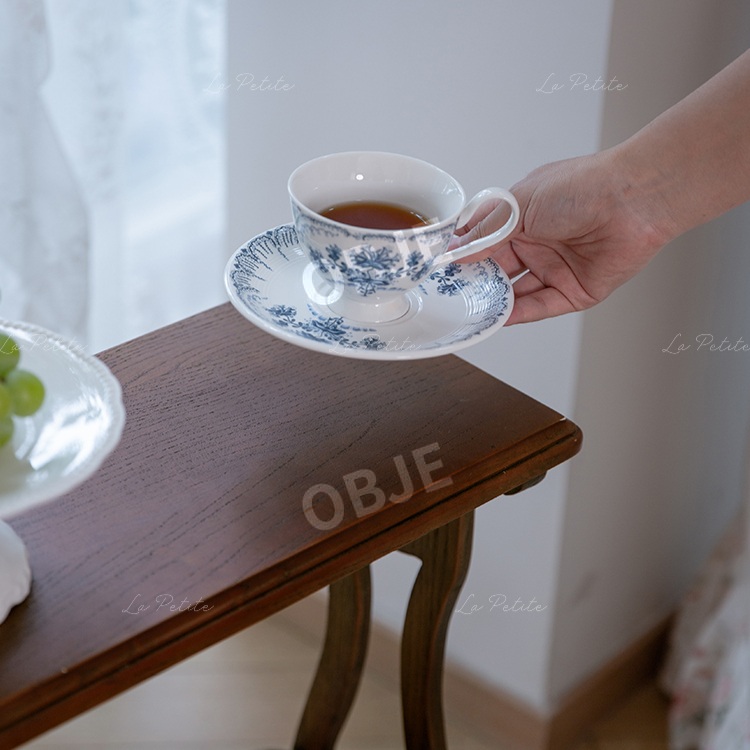 오브제 원목 사이드테이블 매거진 랙 레트로 소파 사이드 수납 테이블 - 상세 이미지 4
