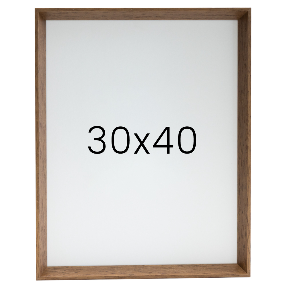 5mm트윈 원목액자 웨딩액자 그림 포스터 프레임 인테리어 30x40 300x400mm, 오크 - 메인 이미지