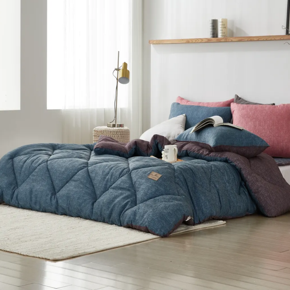 옥수수솜 알러지케어 먼지없는 호텔 따뜻한 사계절 두꺼운 겨울 차렵 이불 SS