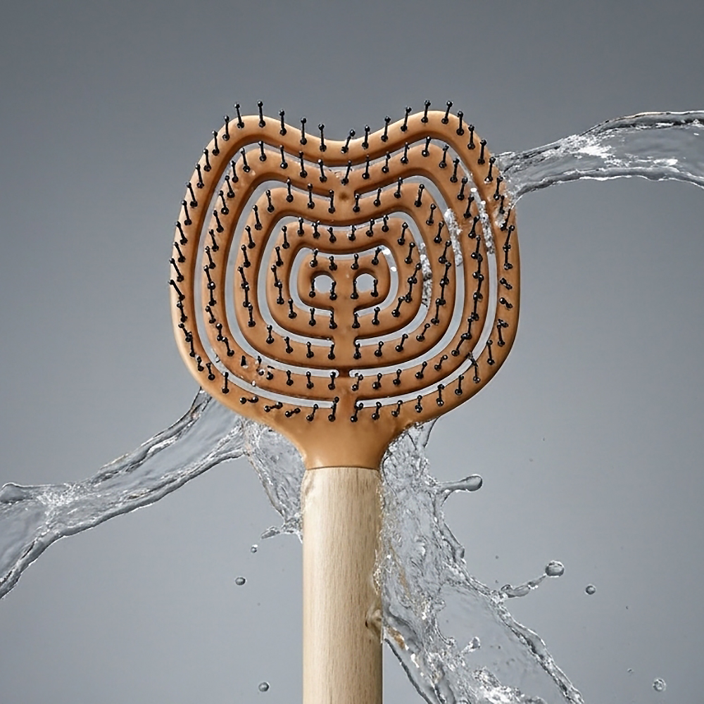 미야 헤어 브러쉬 엉킴방지 샴푸 머리 빗