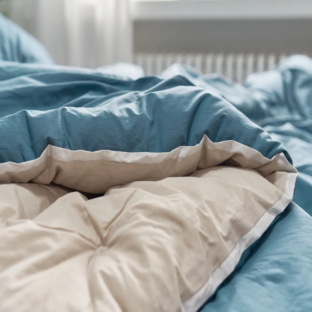 고밀도 100수 순면 100% 따뜻한 면 옥수수솜 두꺼운 겨울 차렵 이불 SS