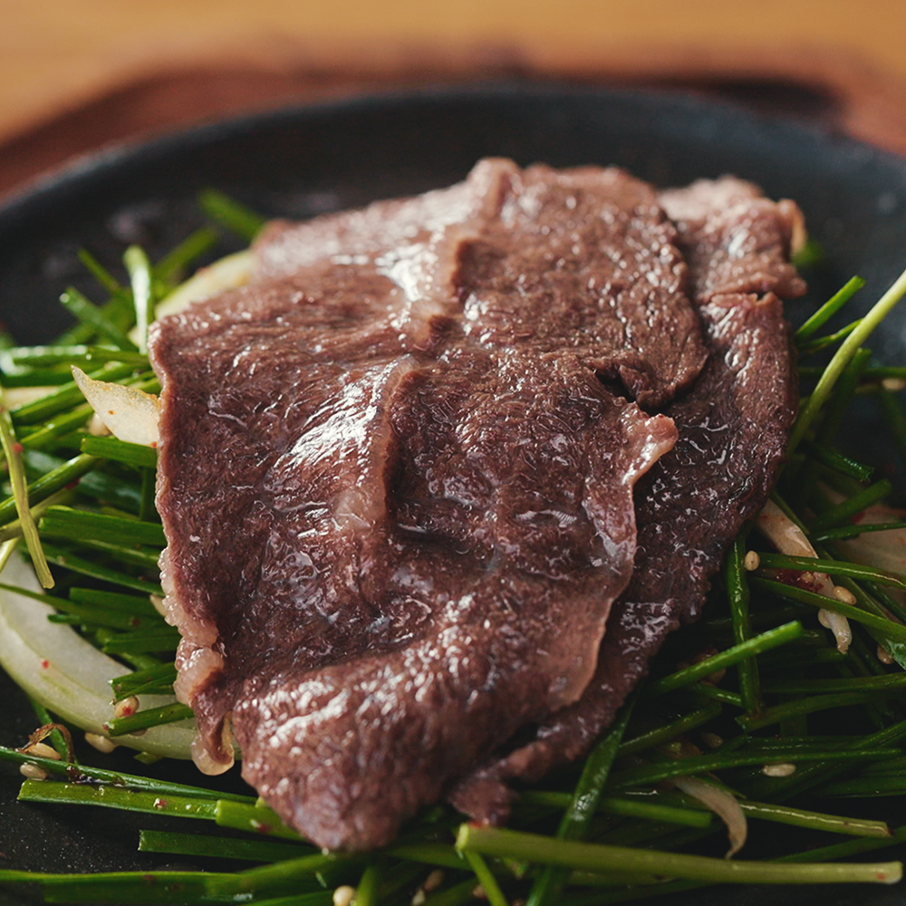 (4팩 총600g) 김동완 부채살 슬라이스 구이용 소고기 150g, 4개 - 상세 이미지 4