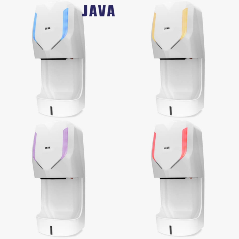 자바 핸드 드라이어 화장실 손건조기 업소용 드라이기 고속형 LED