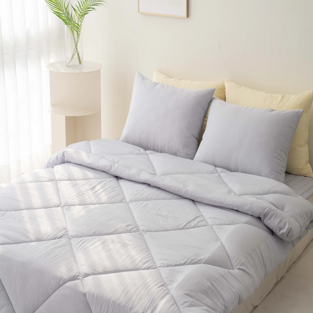 마이크로워싱 털안붙는 알러지케어 구름 옥수수솜 가을 겨울 차렵 이불 SS