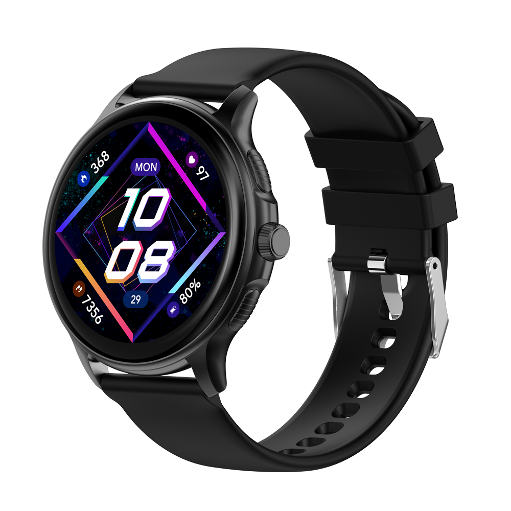 펭카 스마트워치 PSW5004 1.43인치 AMOLED 블루투스 통화 한글판 블랙 이미지 2