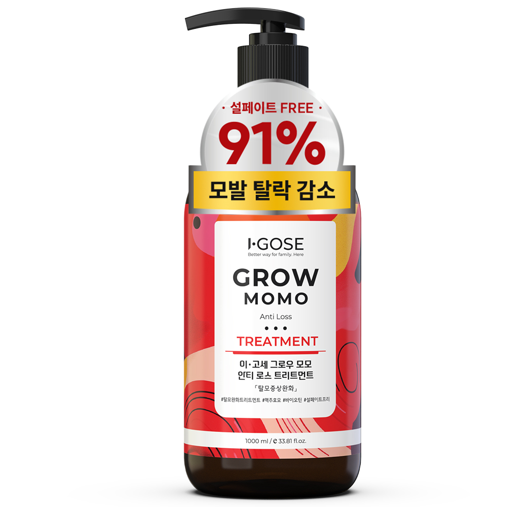 [탈모영양] 이고세 그로우 모모 안티로스 트리트먼트 1000ml 레몬그라스, 1L, 1개 - 상세 이미지 2