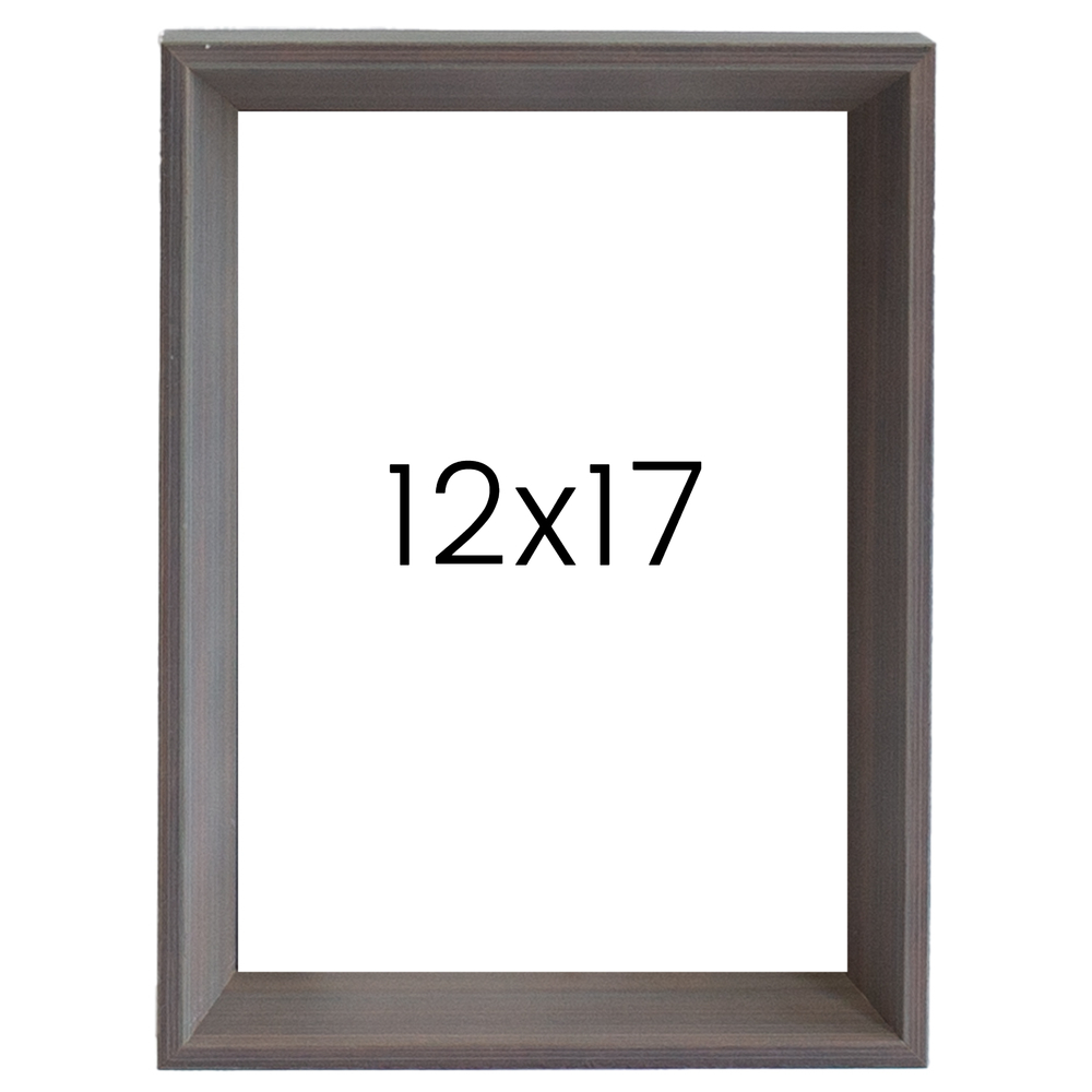5mm트윈 원목액자 웨딩액자 그림 포스터 프레임 인테리어 12x17 304x431mm, 그레이 - 메인 이미지