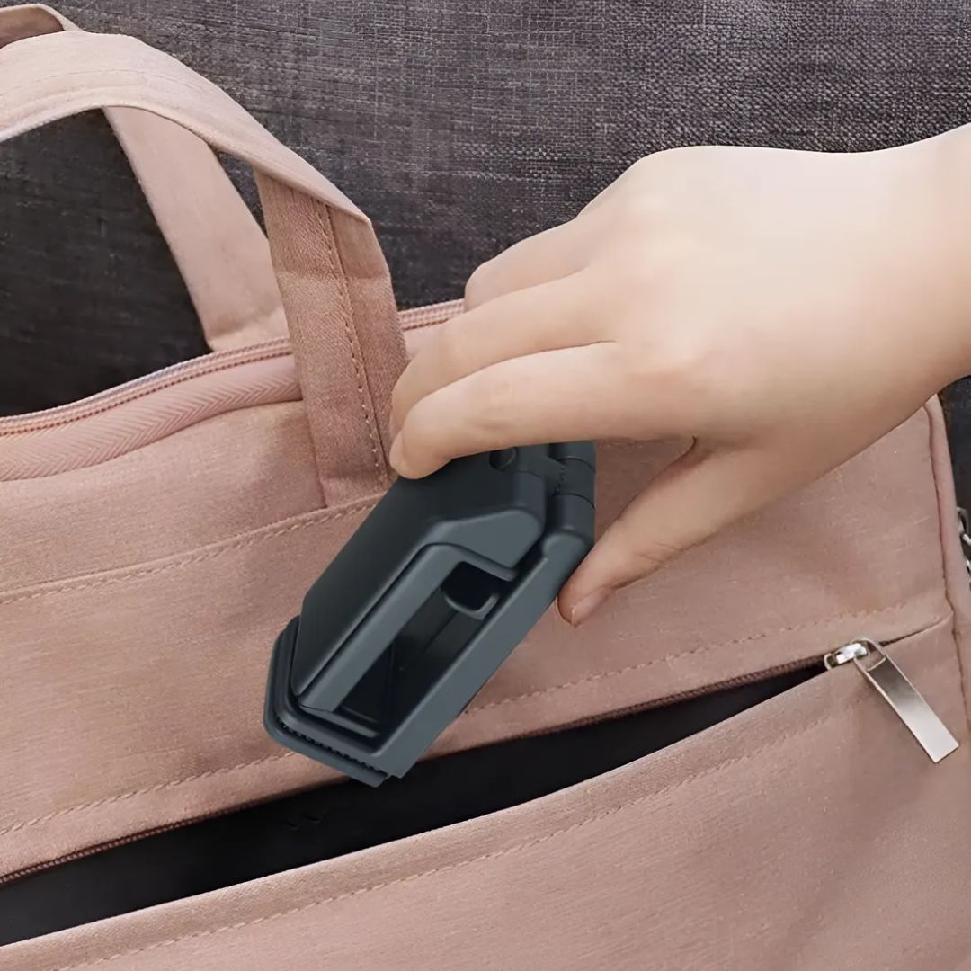 비행기 핸드폰 거치대 여행용 테이블 집게 - 상세 이미지 3