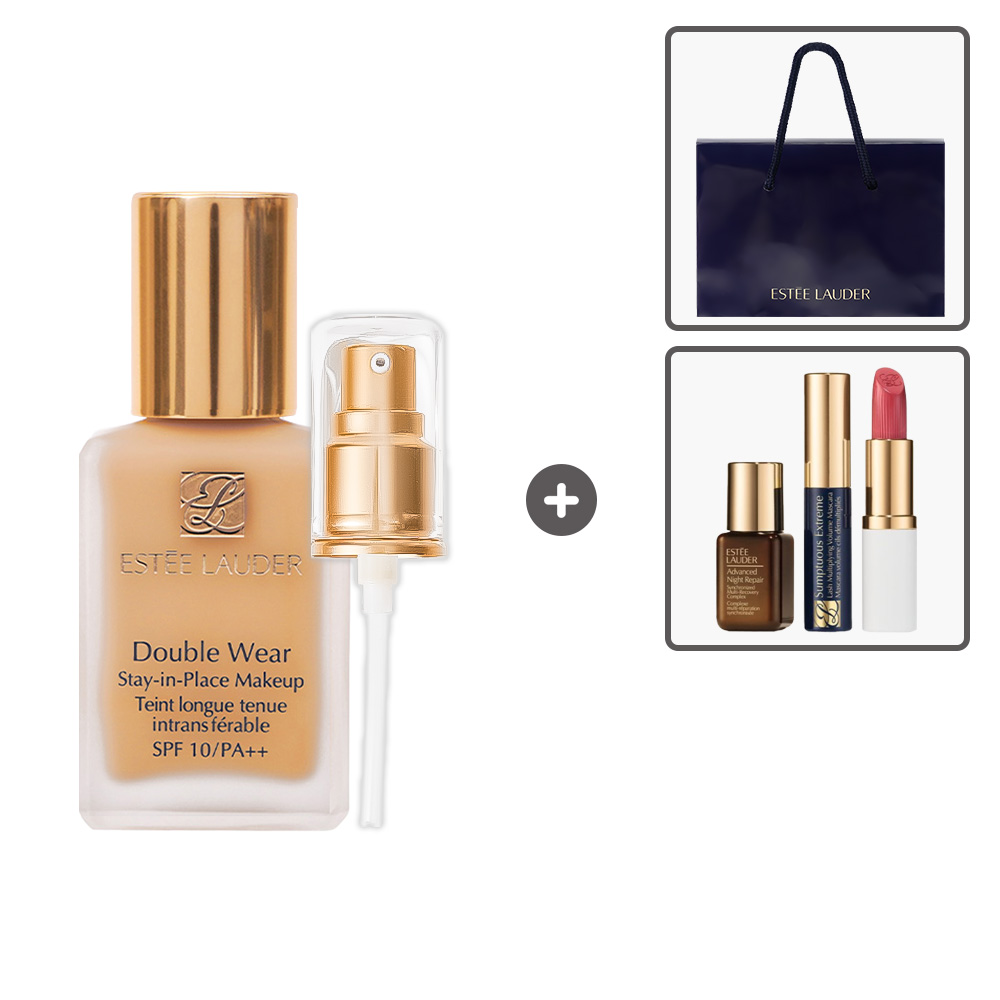 [당일발송] 에스티로더 더블웨어 파운데이션 쿨바닐라 30ml 펌핑기 포함