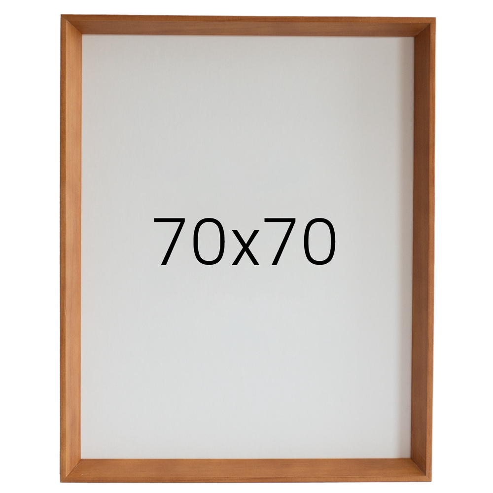5mm트윈 원목액자 웨딩액자 그림 포스터 프레임 인테리어 70x70 700x700mm, 연밤 - 메인 이미지
