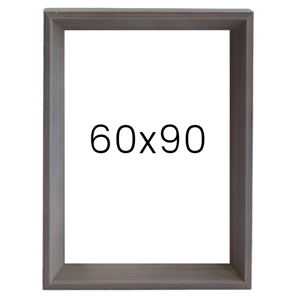 5mm트윈 원목액자 웨딩액자 그림 포스터 프레임 인테리어 60x90 600x900mm, 그레이 - 메인 이미지