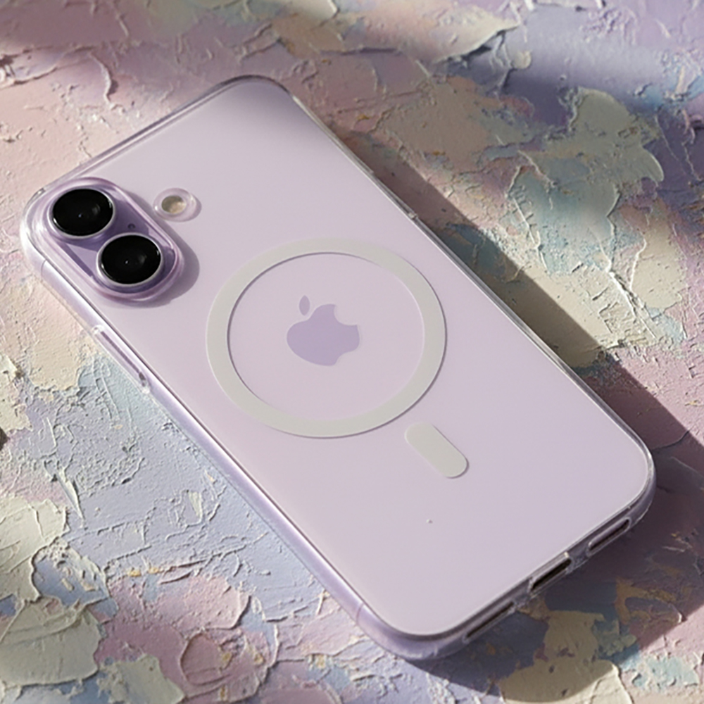 제로스킨 맥세이프 생폰 변색없는케이스 투명, 아이폰17