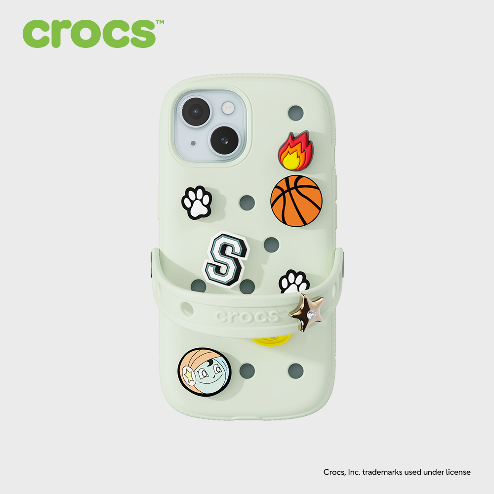 크록스 케이스 for iPhone 민트 틴트, 아이폰15 - 상품 이미지