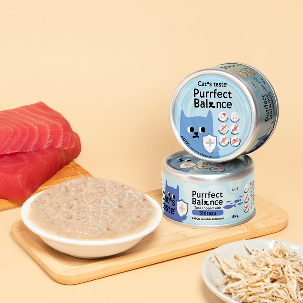 캣츠테이스트 퍼팩트 발란스 주식캔 참치+치어, 85g, 1개 - 상세 이미지 2