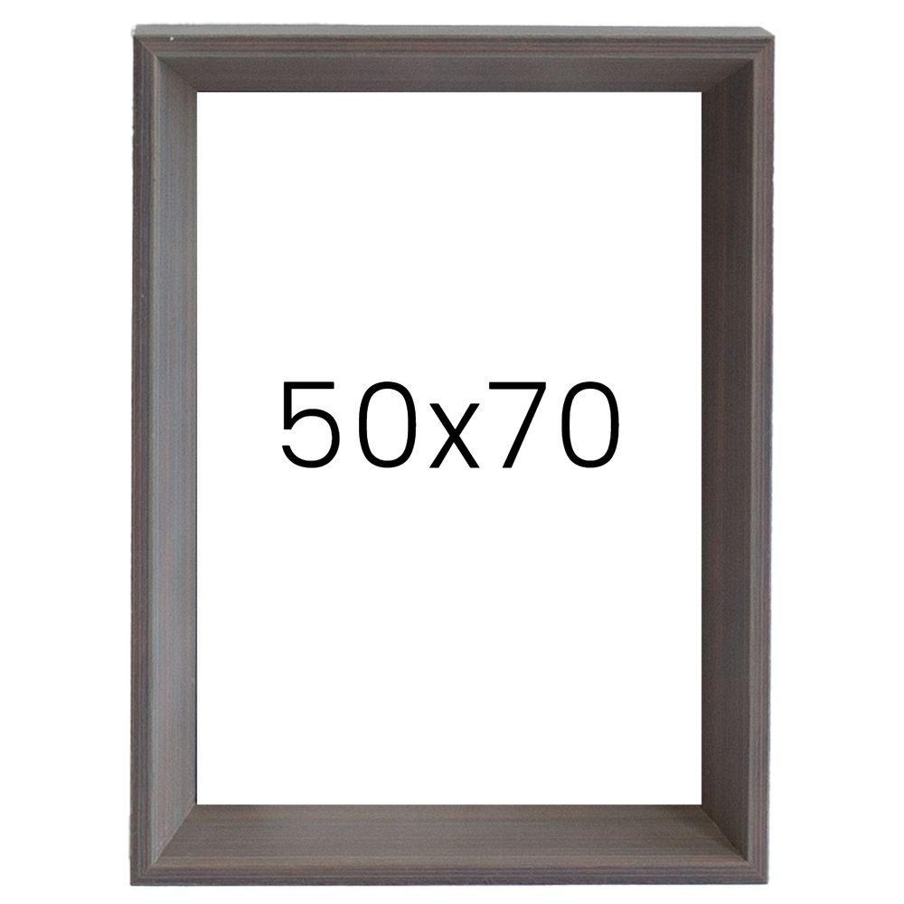 5mm트윈 원목액자 웨딩액자 그림 포스터 프레임 인테리어 50x70 500x700mm, 그레이 - 메인 이미지