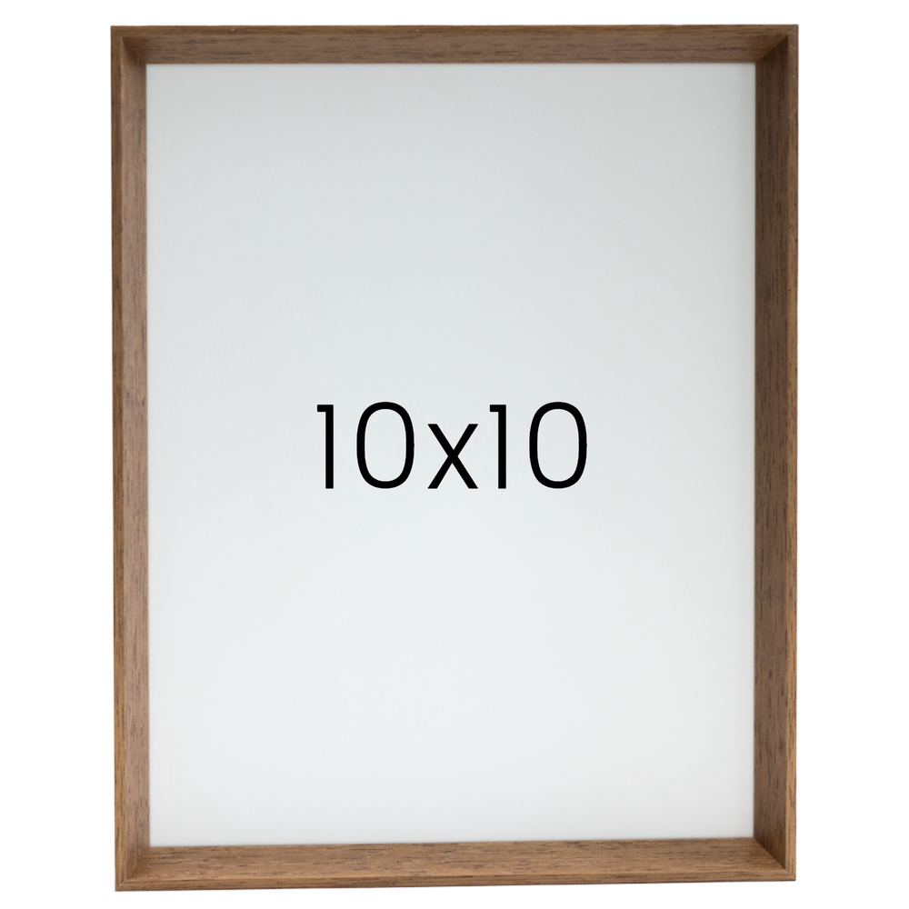 5mm트윈 원목액자 웨딩액자 그림 포스터 프레임 인테리어 10x10 254x254mm, 오크 - 메인 이미지
