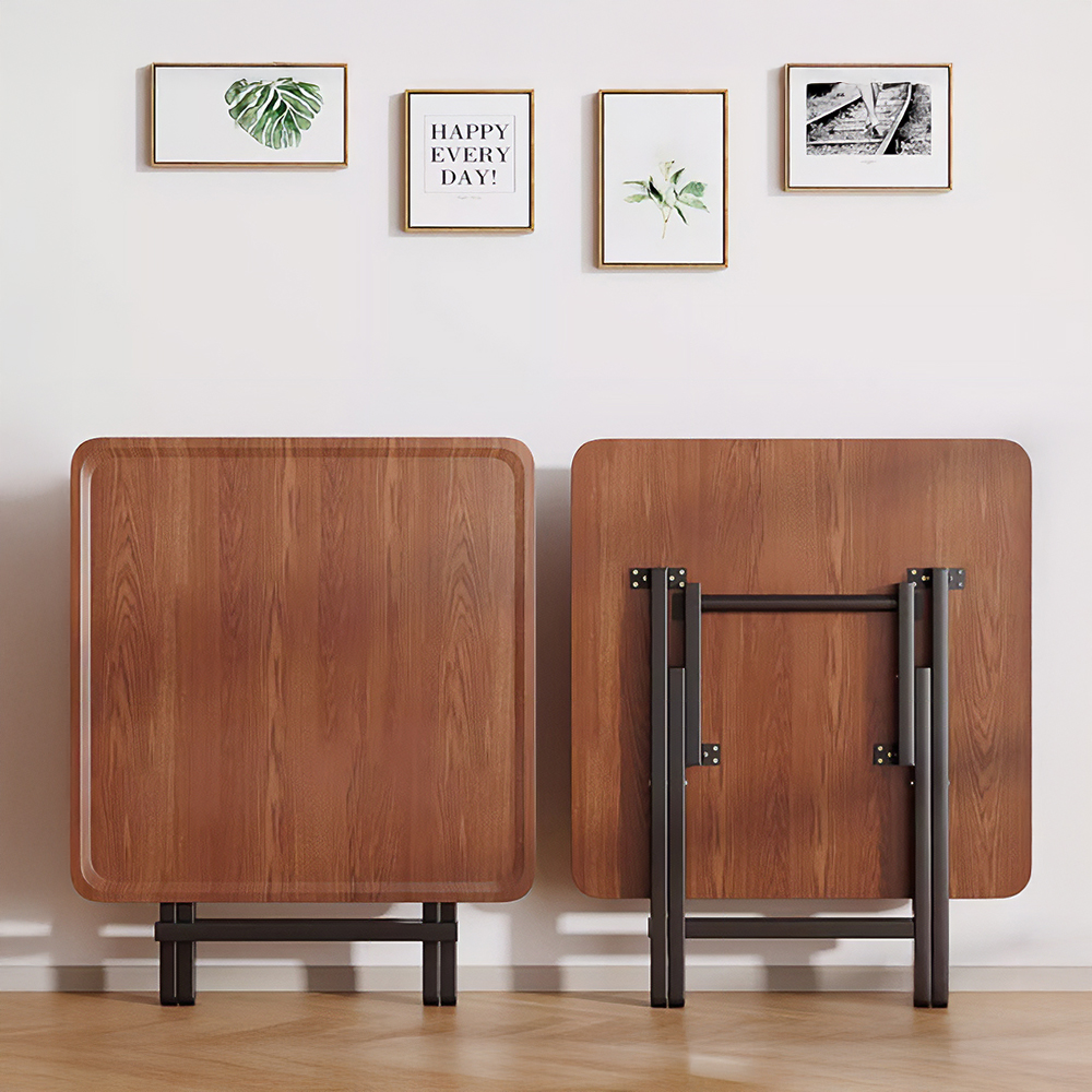 거실 접이식 테이블 높은 커피 탁자 소파 우드 밥상