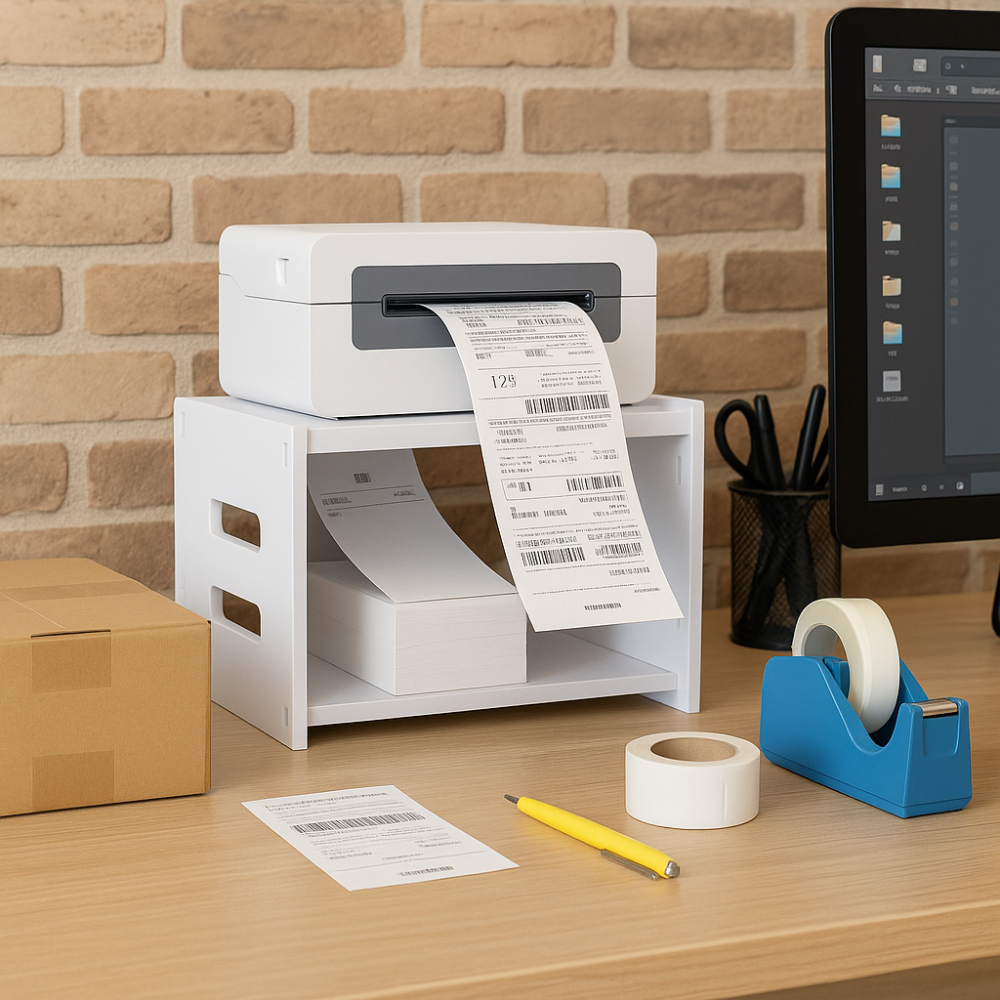 송장거치대 송장프린터거치대 택배 용지 선반 다이 정리 받침대 xprinter ps100