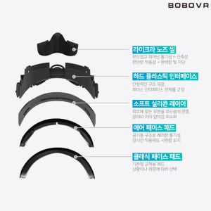 메타퀘스트3 안면폼 F3 가죽 환기커버 빛샘방지 BOBOVR 악세사리 개봉기 | 실사용 후기 - 상품 이미지 4