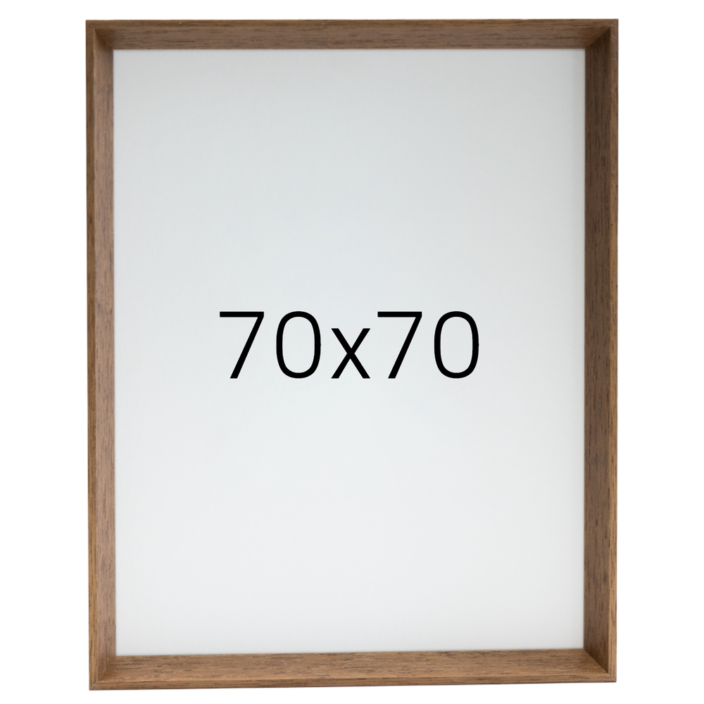 5mm트윈 원목액자 웨딩액자 그림 포스터 프레임 인테리어 70x70 700x700mm, 오크 - 메인 이미지