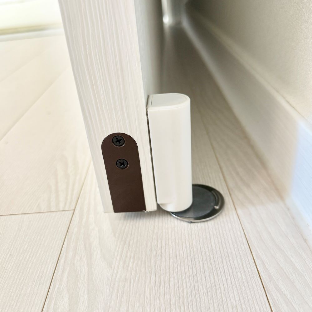 무타공 방문 자석 바닥 도어 스토퍼 ABS