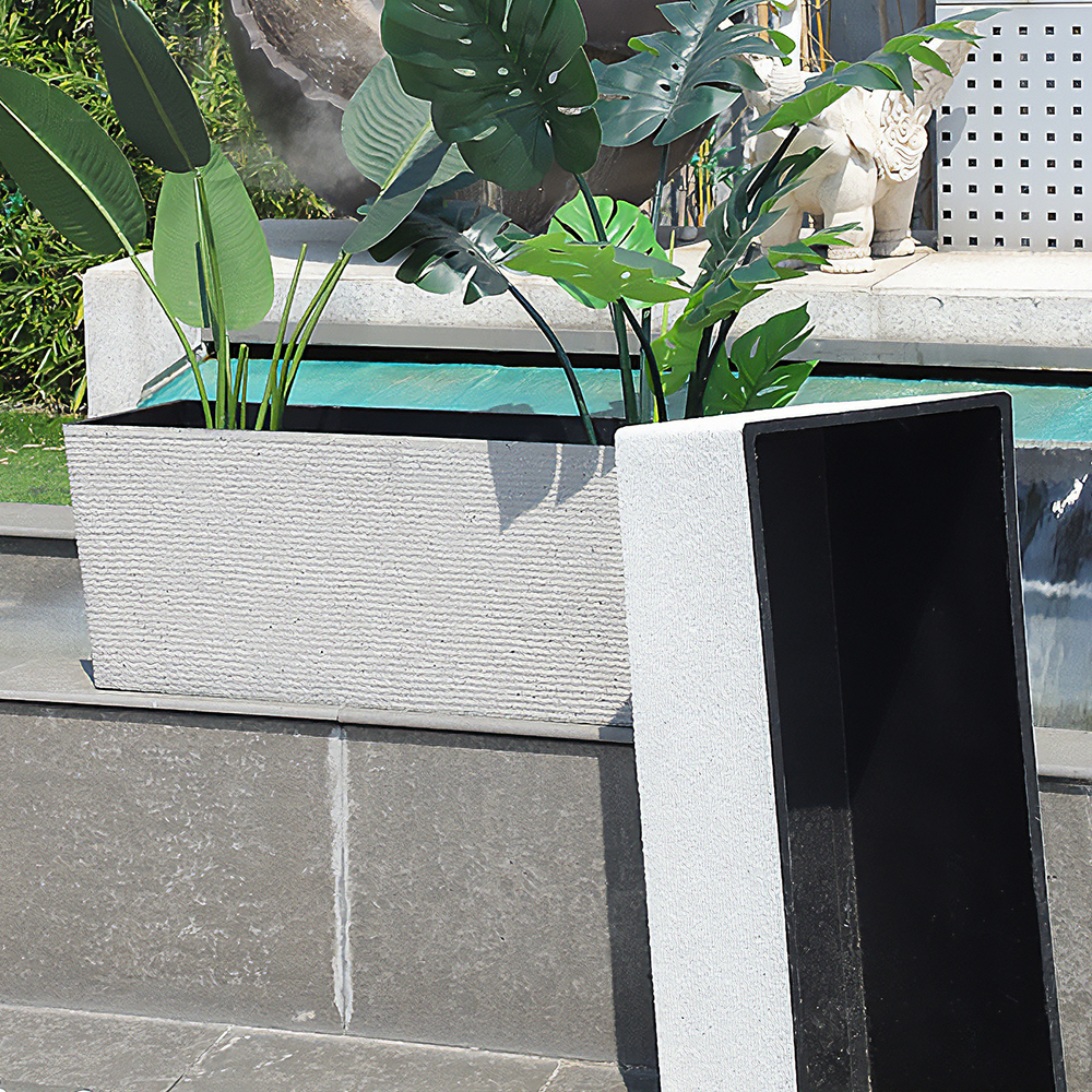 사각 대형 화분 베란다 텃밭 테라스 화단 플랜트 박스 이미지 3