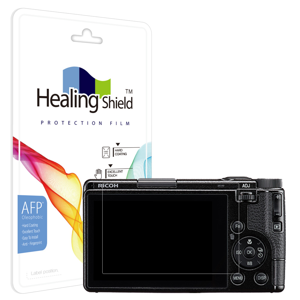 리코 GR4 올레포빅 고광택 액정보호필름 2매