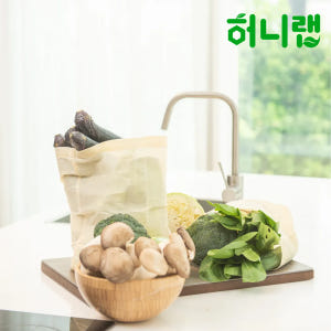 제로웨이스트 허니포켓 대형 밀랍랩 허니랩 밀랍백 비즈왁스랩 실사용 후기 | 효과 있을까? - 상품 이미지 1