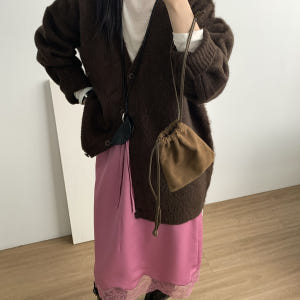 [일부당일] 울 텐셀티 긴팔 슬림핏 레이어드 시어 이너티 웨어링무드 (3... 착용 후기 | 사이즈/핏 총정리 - 상품 이미지 3
