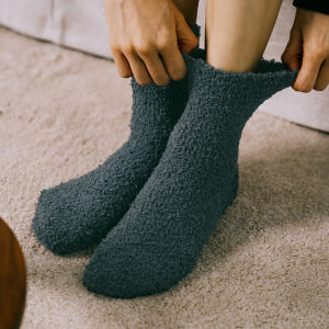 4켤레 빵빵한 헤비볼륨 무압박 수면양말 롱 긴 장목 양털 임산부 수족냉증... 솔직 후기 | 실사용자 리뷰 분석 - 상품 이미지 4