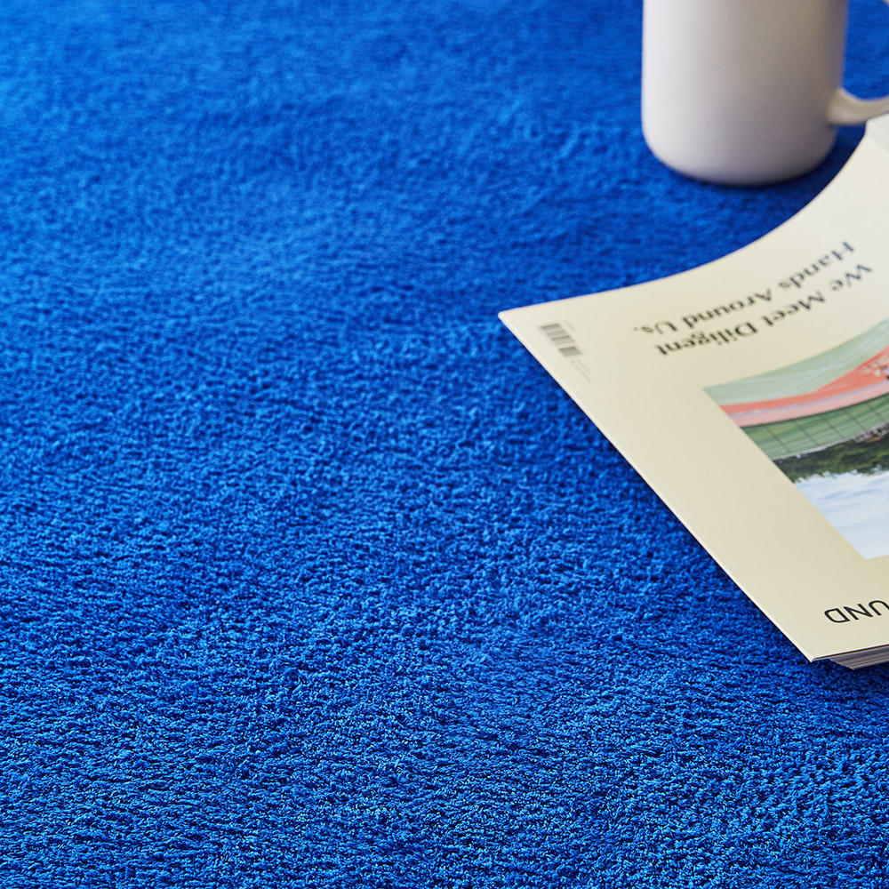 퍼보 롤리팝 러그 컬러 카페트 블랙, 사각형S(150x200)