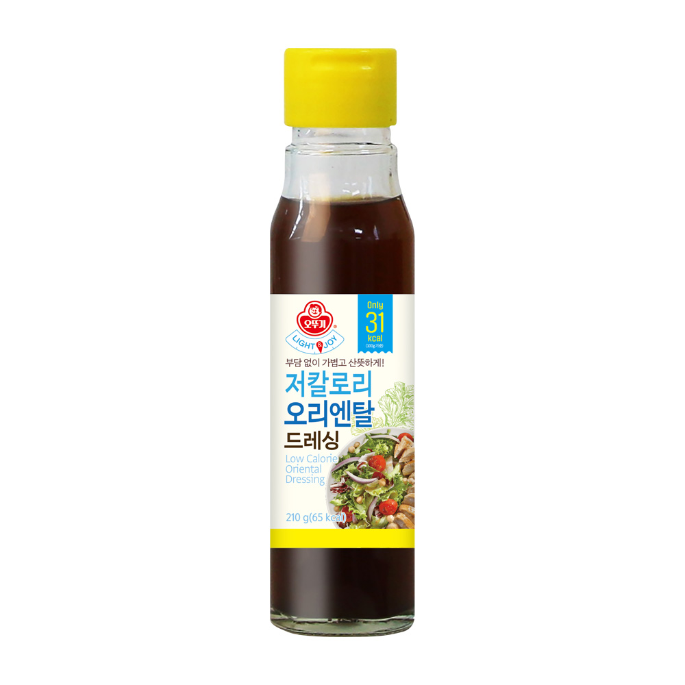 오뚜기 Light&Joy 오리엔탈 저칼로리드레싱 210g, 1개 - 메인 이미지