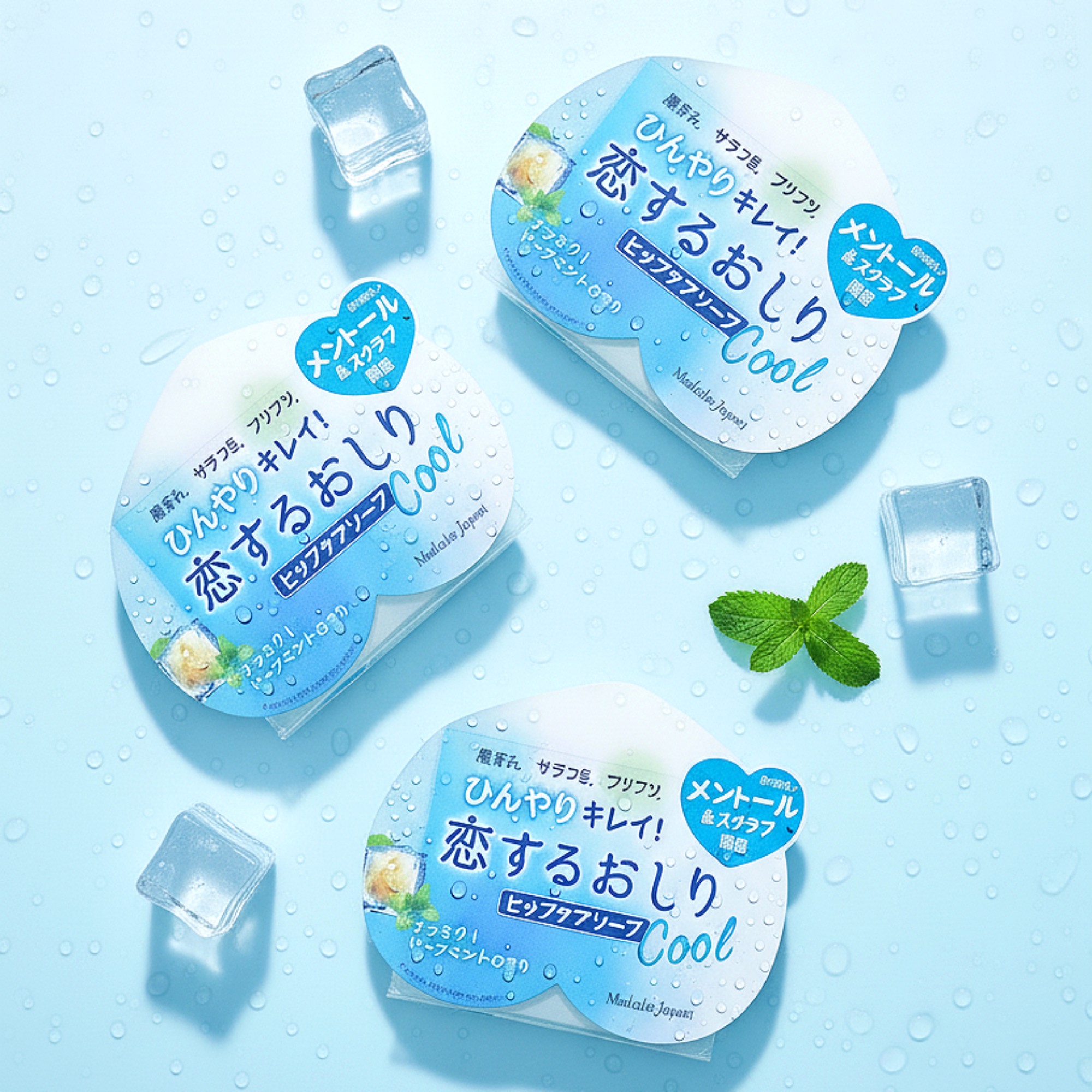 펠리칸솝 엉덩이비누 쿨 3개 여름한정