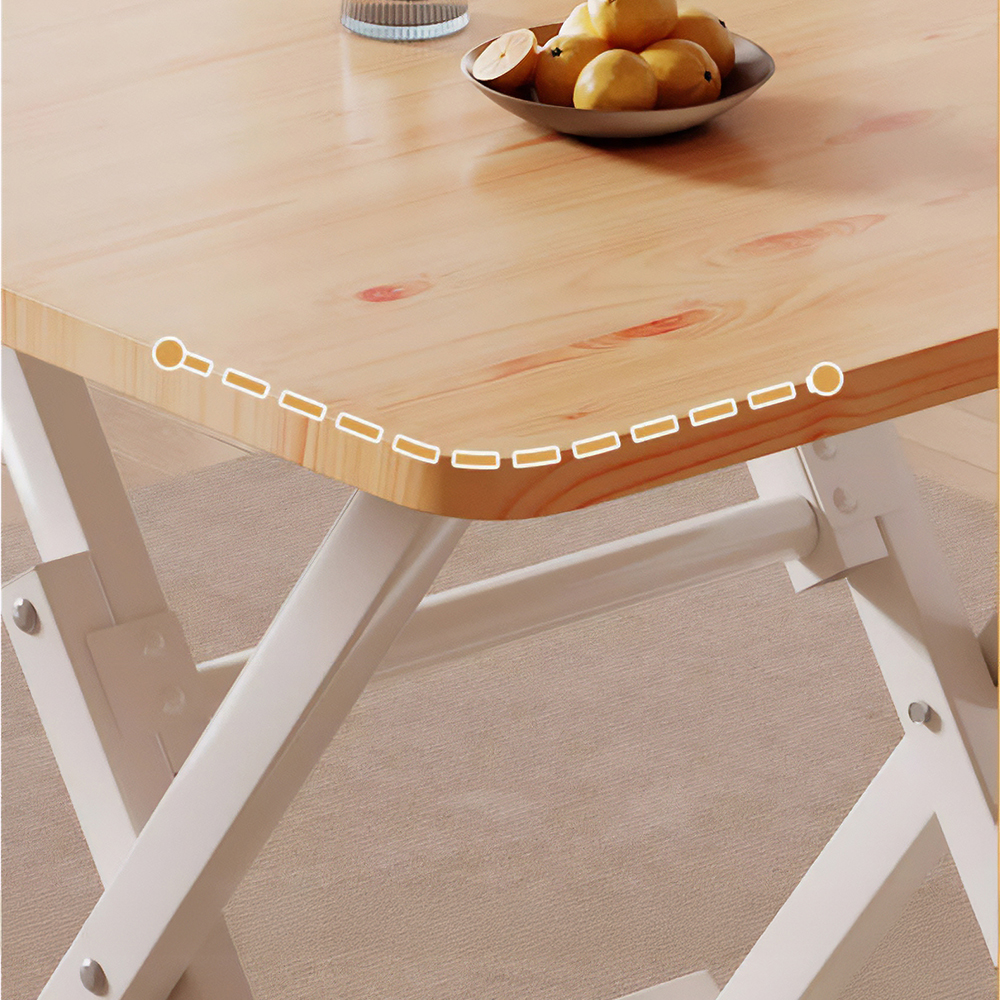 거실 접이식 테이블 높은 커피 탁자 소파 우드 밥상