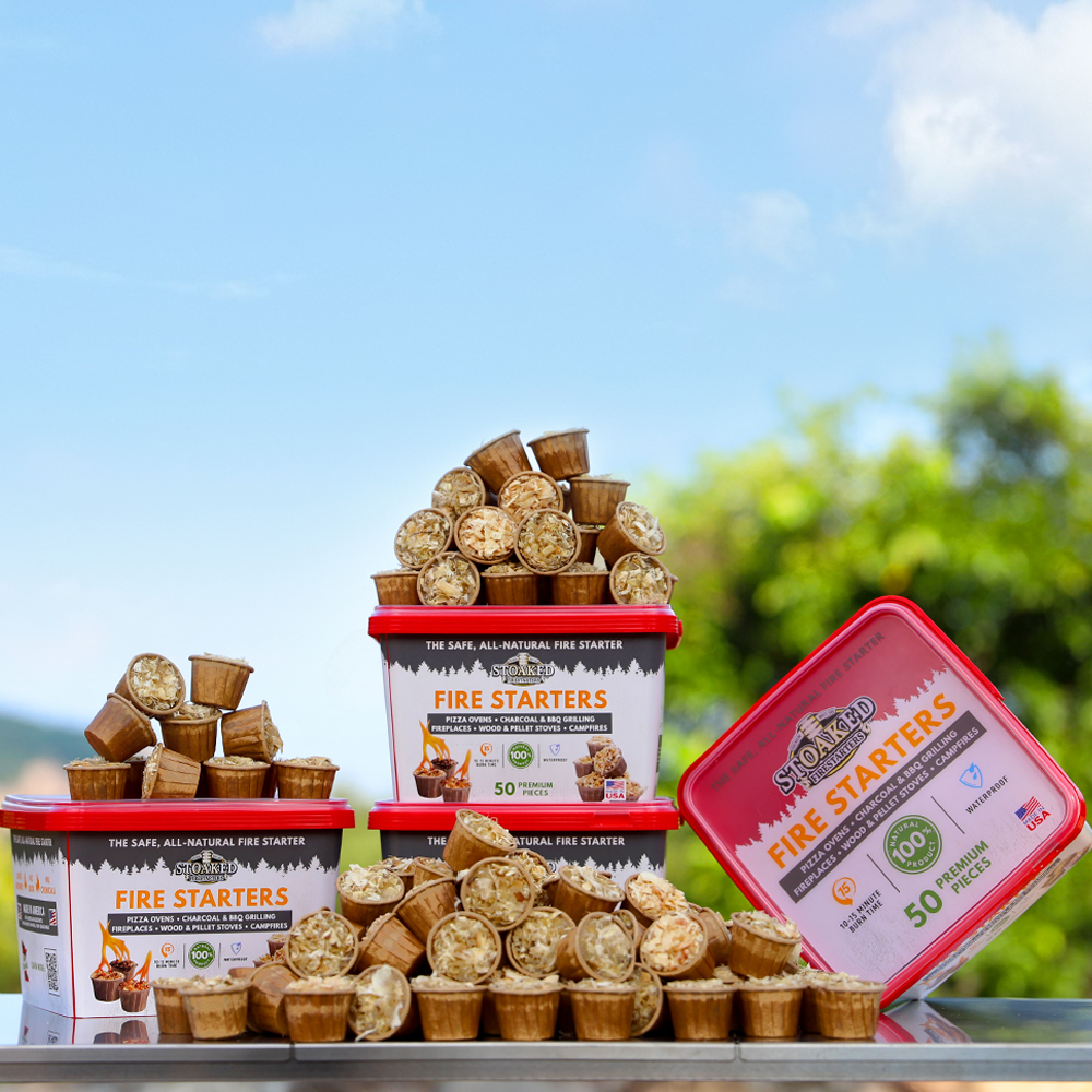 꾸버스 컵케이크 착화제 캠핑 파이어스타터 숯 장작 화로대 불쏘시개 고체연료 4P