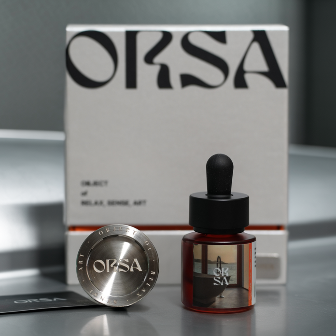 ORSA 스테인리스 고급 메탈 차량용 방향제 새차선물 명품 송풍구 자동차 디퓨저 - 상세 이미지 5