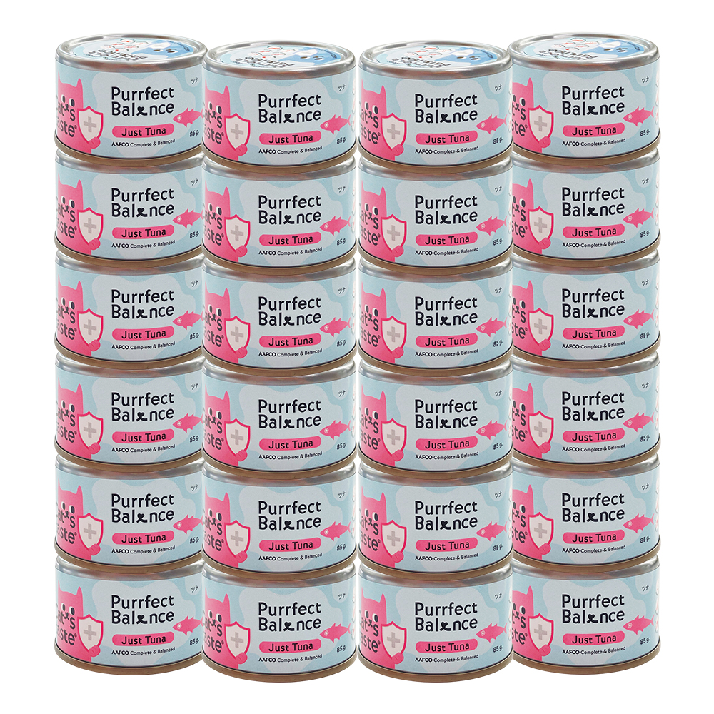캣츠테이스트 퍼팩트 발란스 주식캔 참치, 85g, 24개 - 상품 이미지