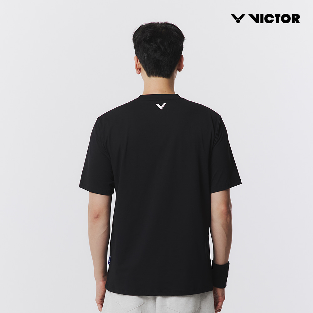 빅터 아울렛 오버핏 반팔 티셔츠 VT25CTO200U 배드민턴 탁구 스쿼시 스포츠웨어 - 상세 이미지 2