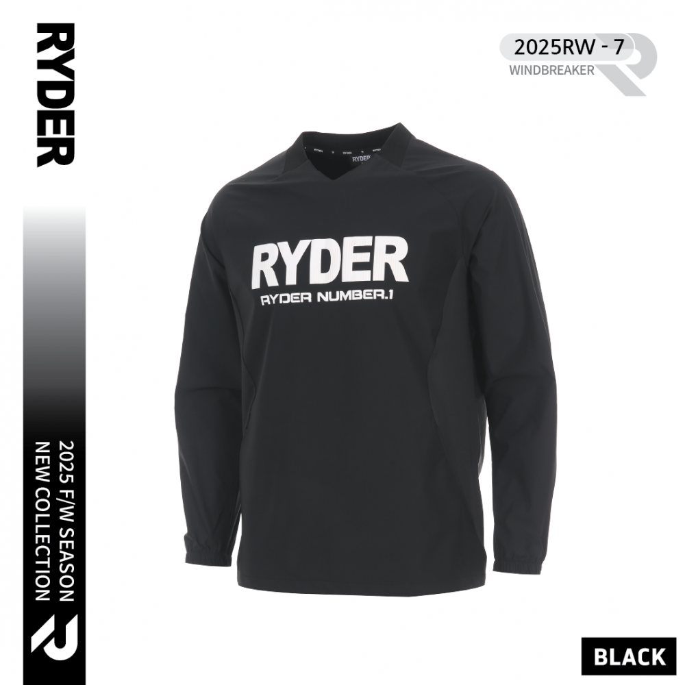 라이더 RYDER 2025RW-7 바람막이 남여공용 배드민턴 탁구 스쿼시 스포츠의류 - 상품 이미지