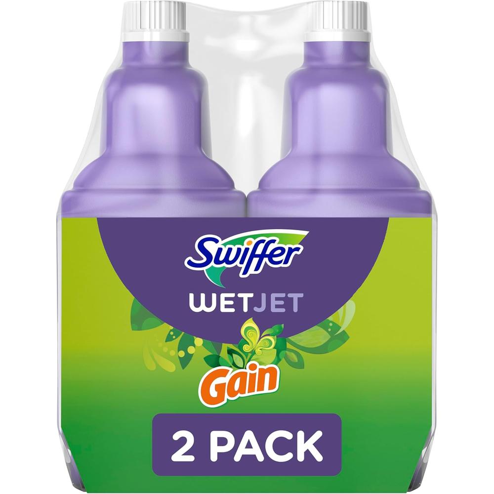 스위퍼 웻젯 세정액 클리너 리필 Gain WetJet 1.25L (2개) - 상품 이미지